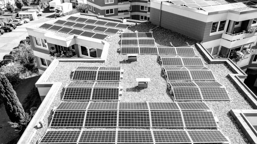 Photovoltaikanlagen auf Stadthaus